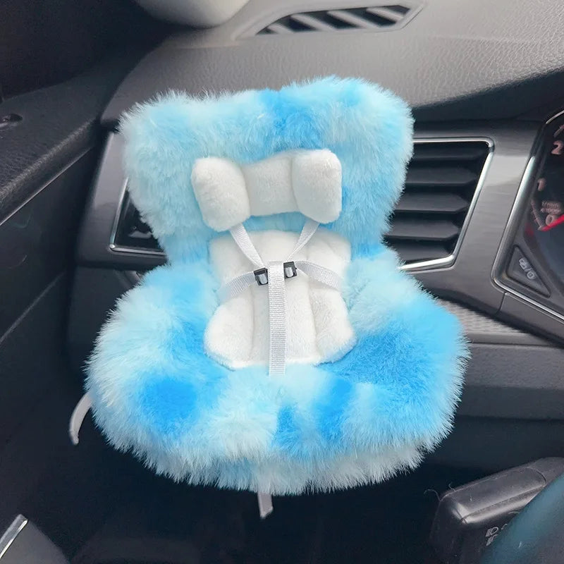 Labubu Doll Car Seat – Cute 15–17cm Accessory & Car Air Vent Decor