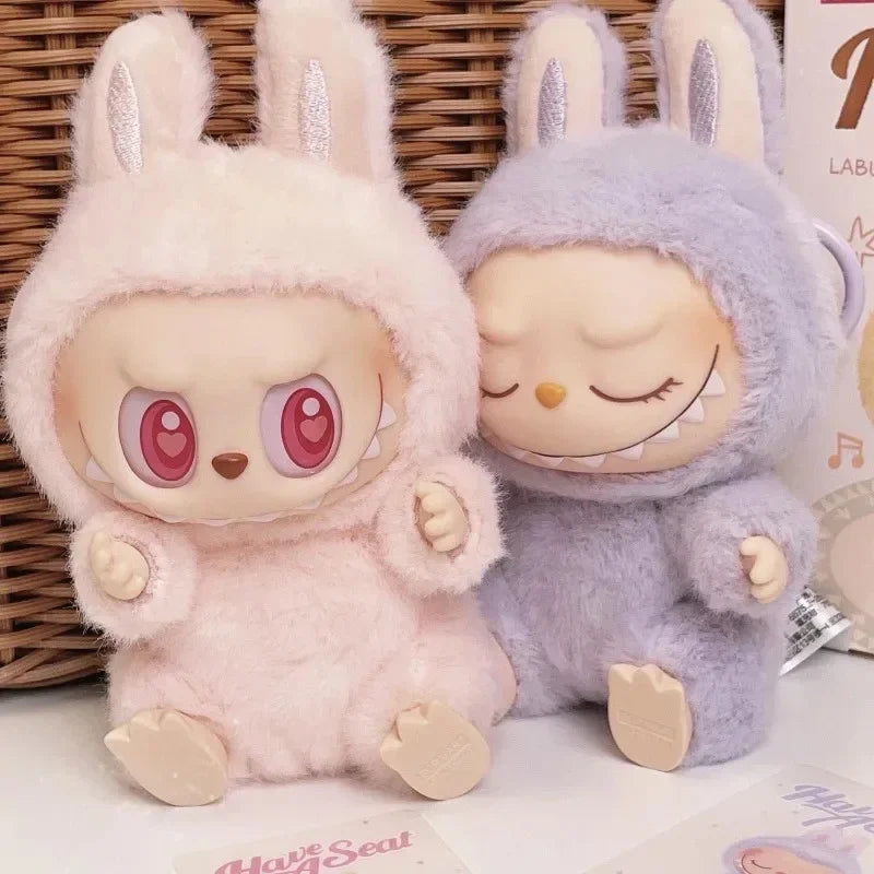 Labubu (Lafufu) Sweetheart Vinyl Doll – Kawaii Plush Keychain, Clothes & Backpack Pendant Gift