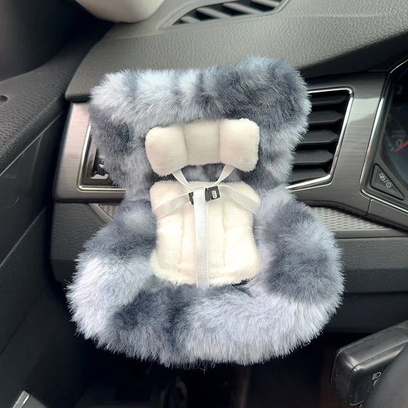 Labubu Doll Car Seat – Cute 15–17cm Accessory & Car Air Vent Decor