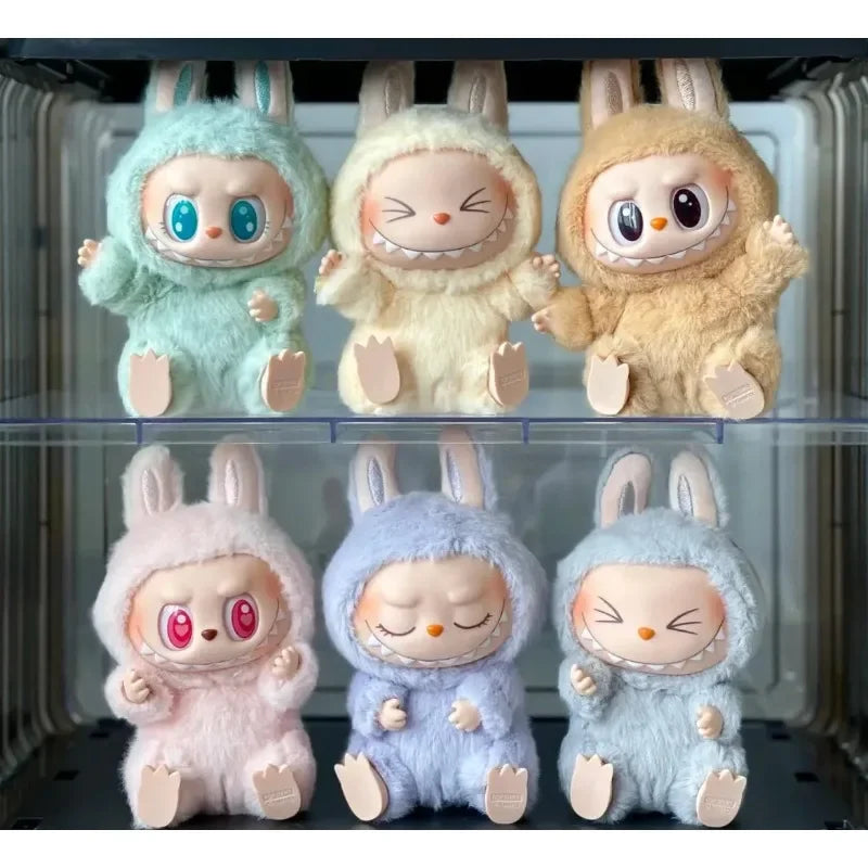 Labubu (Lafufu) Sweetheart Vinyl Doll – Kawaii Plush Keychain, Clothes & Backpack Pendant Gift