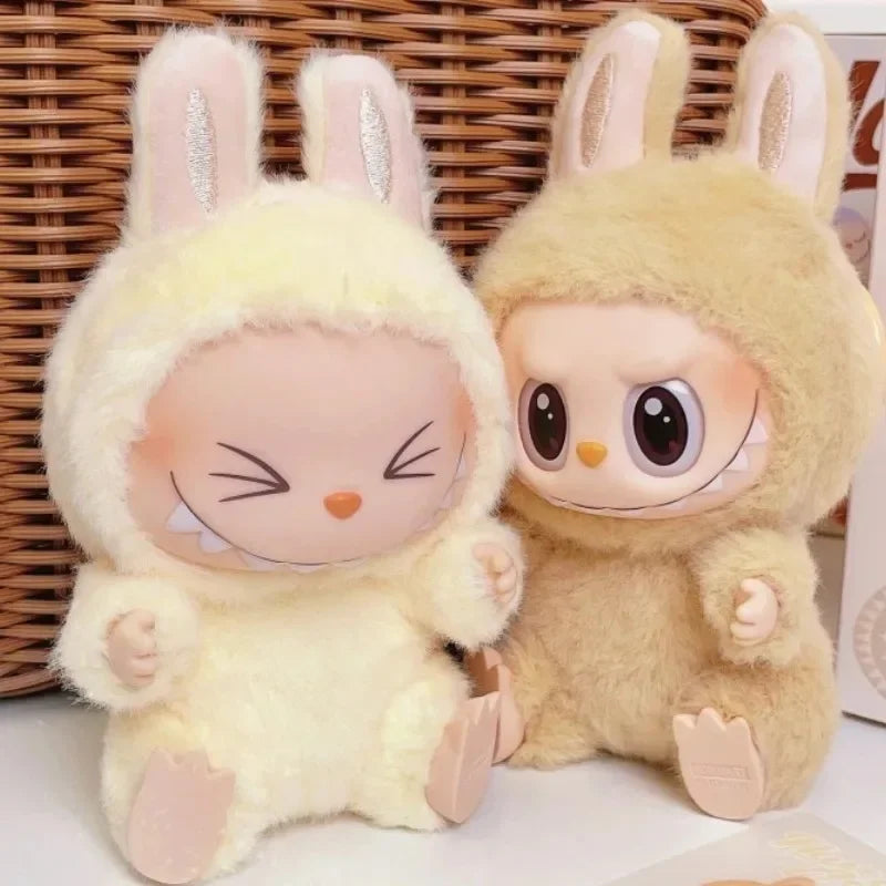 Labubu (Lafufu) Sweetheart Vinyl Doll – Kawaii Plush Keychain, Clothes & Backpack Pendant Gift