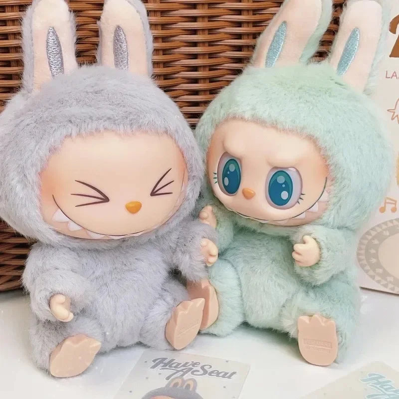 Labubu (Lafufu) Sweetheart Vinyl Doll – Kawaii Plush Keychain, Clothes & Backpack Pendant Gift
