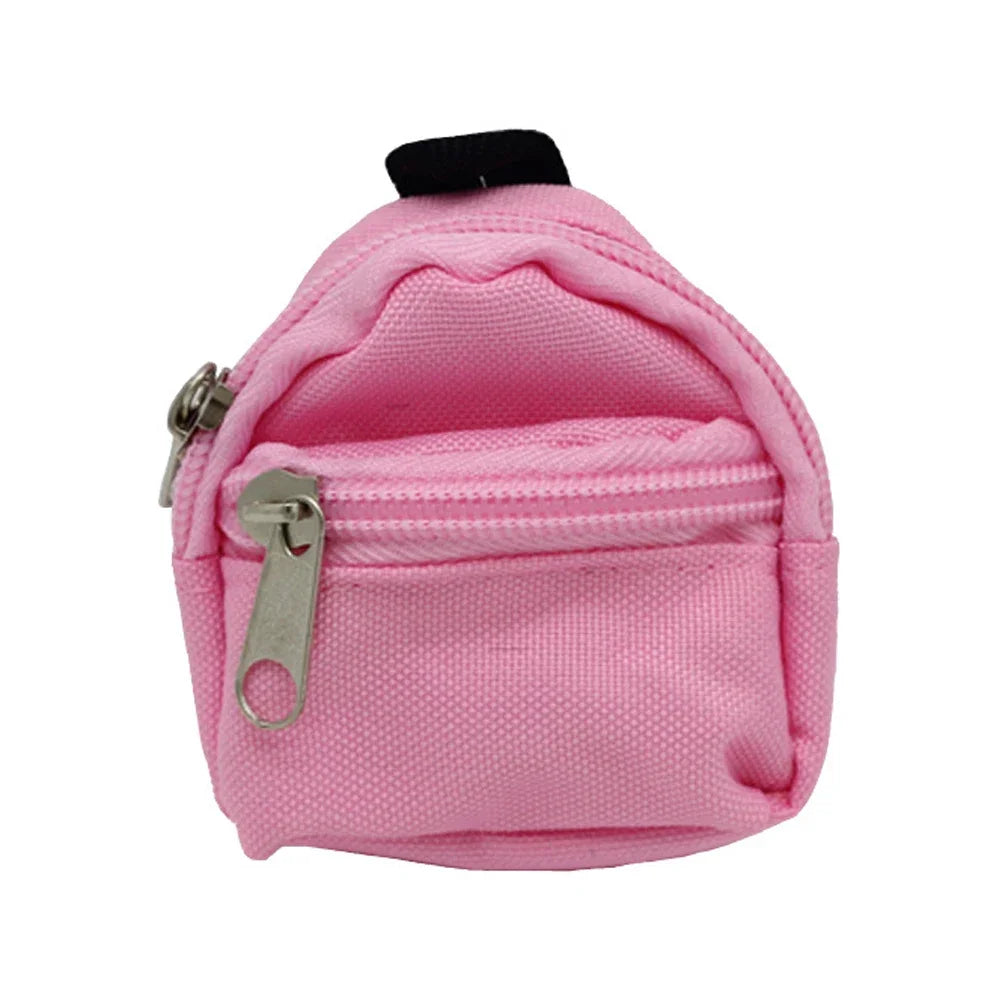 Labubu Doll Canvas Backpack – Cute Pet Bag for 15/17cm Dolls