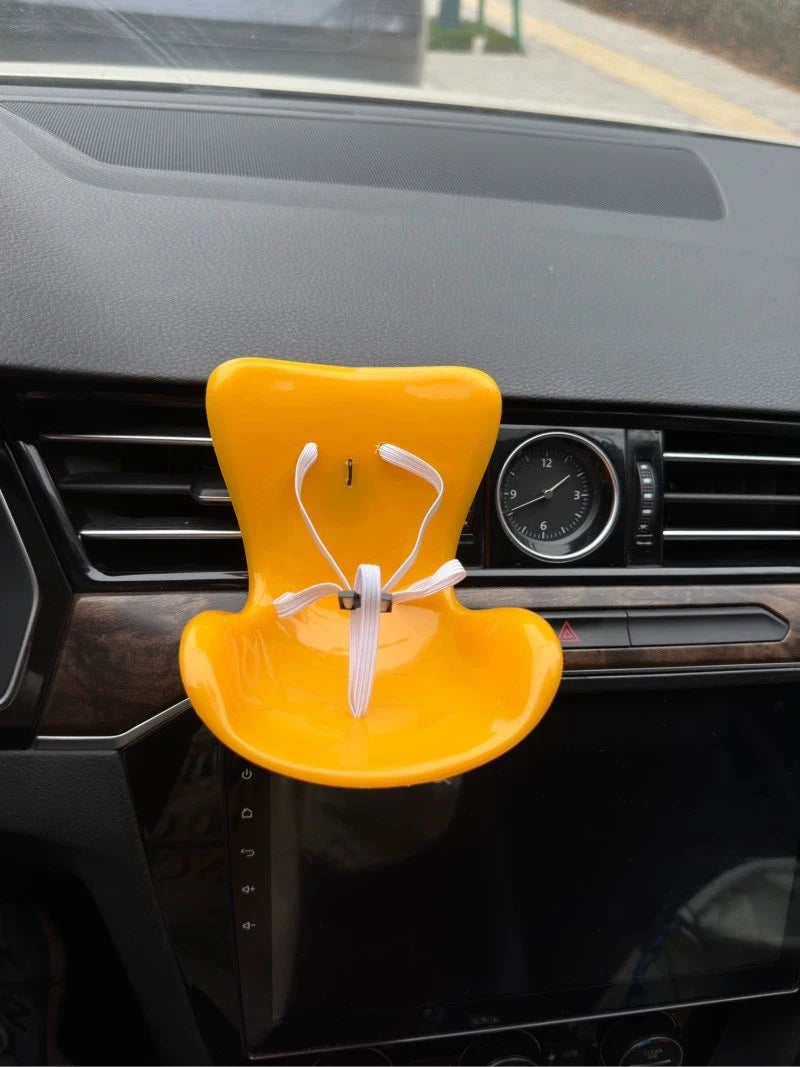 Labubu Doll Car Seat – Cute 15–17cm Accessory & Car Air Vent Decor