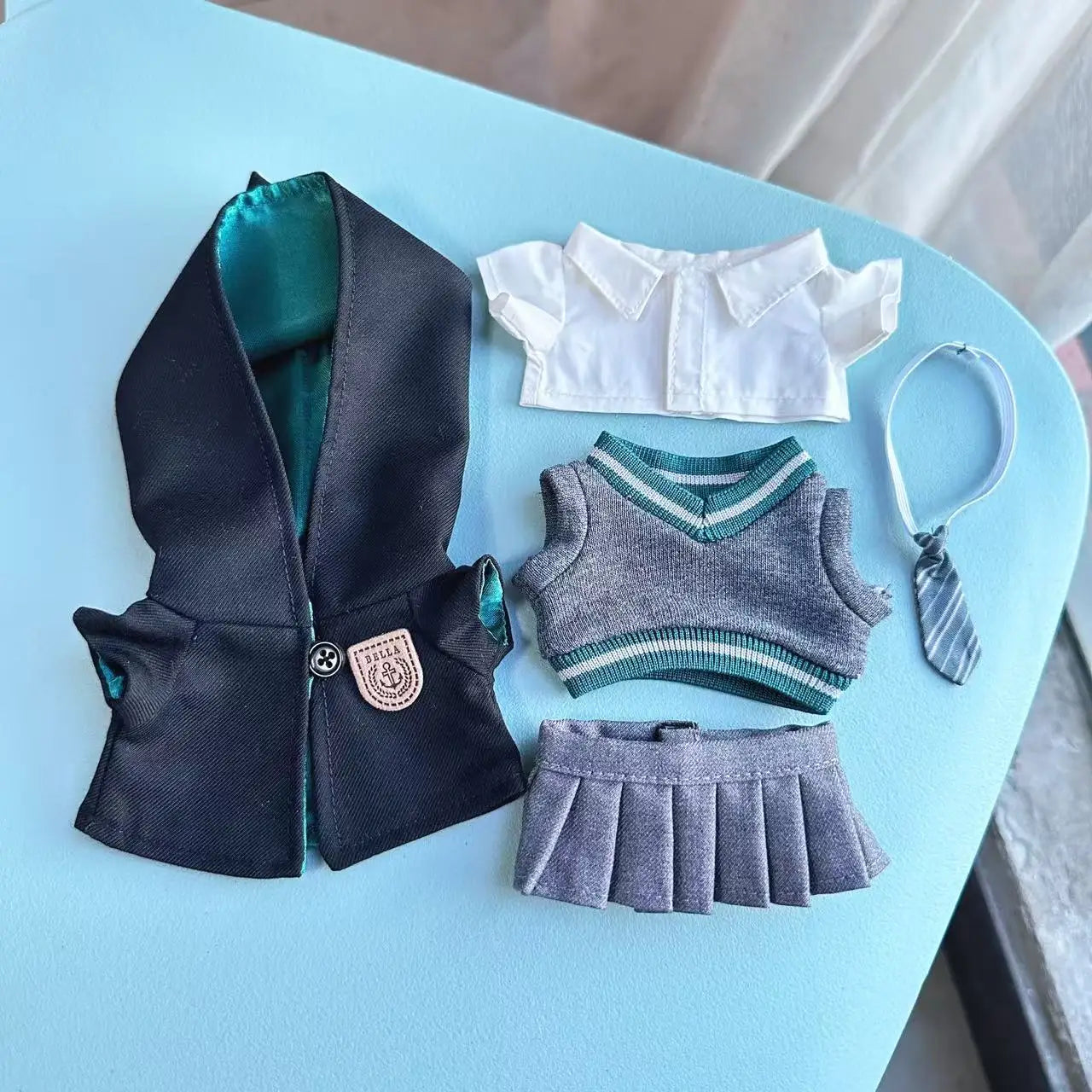 Lafufu Magic School Outfit – 17cm Doll Clothes Inspired by Hogwarts