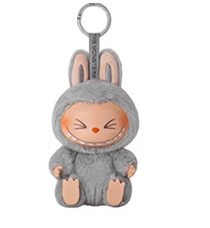 Labubu (Lafufu) Sweetheart Vinyl Doll – Kawaii Plush Keychain, Clothes & Backpack Pendant Gift
