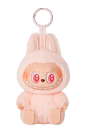 Labubu (Lafufu) Sweetheart Vinyl Doll – Kawaii Plush Keychain, Clothes & Backpack Pendant Gift