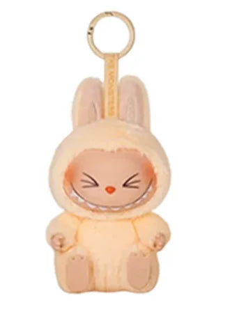 Labubu (Lafufu) Sweetheart Vinyl Doll – Kawaii Plush Keychain, Clothes & Backpack Pendant Gift