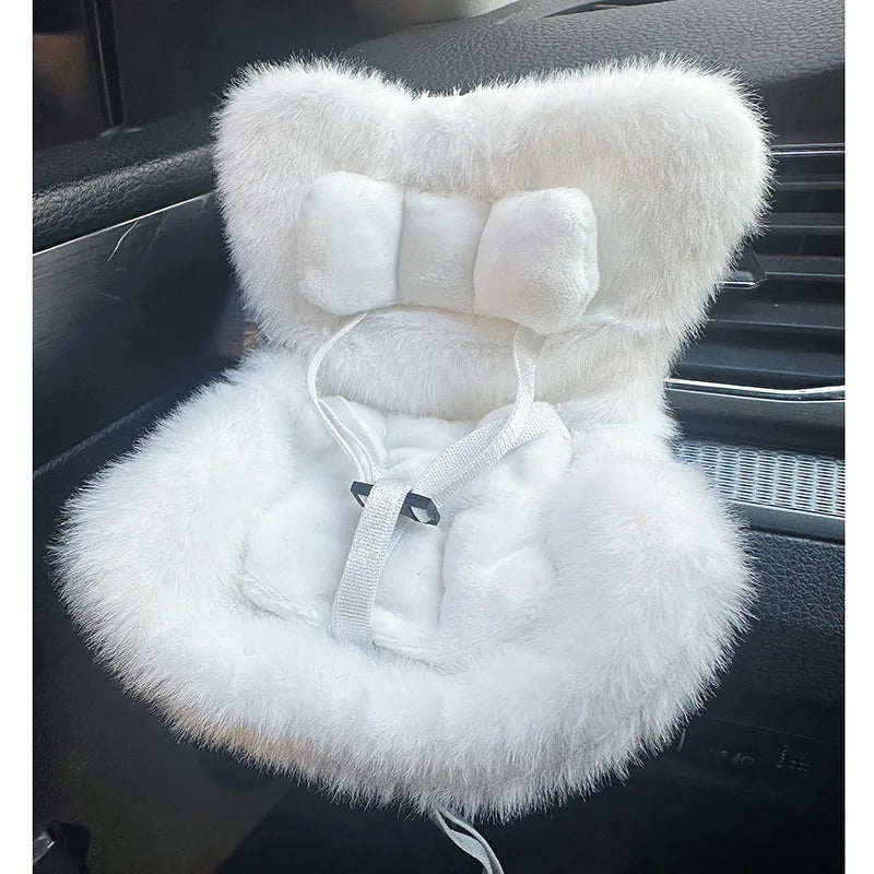 Labubu Doll Car Seat – Cute 15–17cm Accessory & Car Air Vent Decor