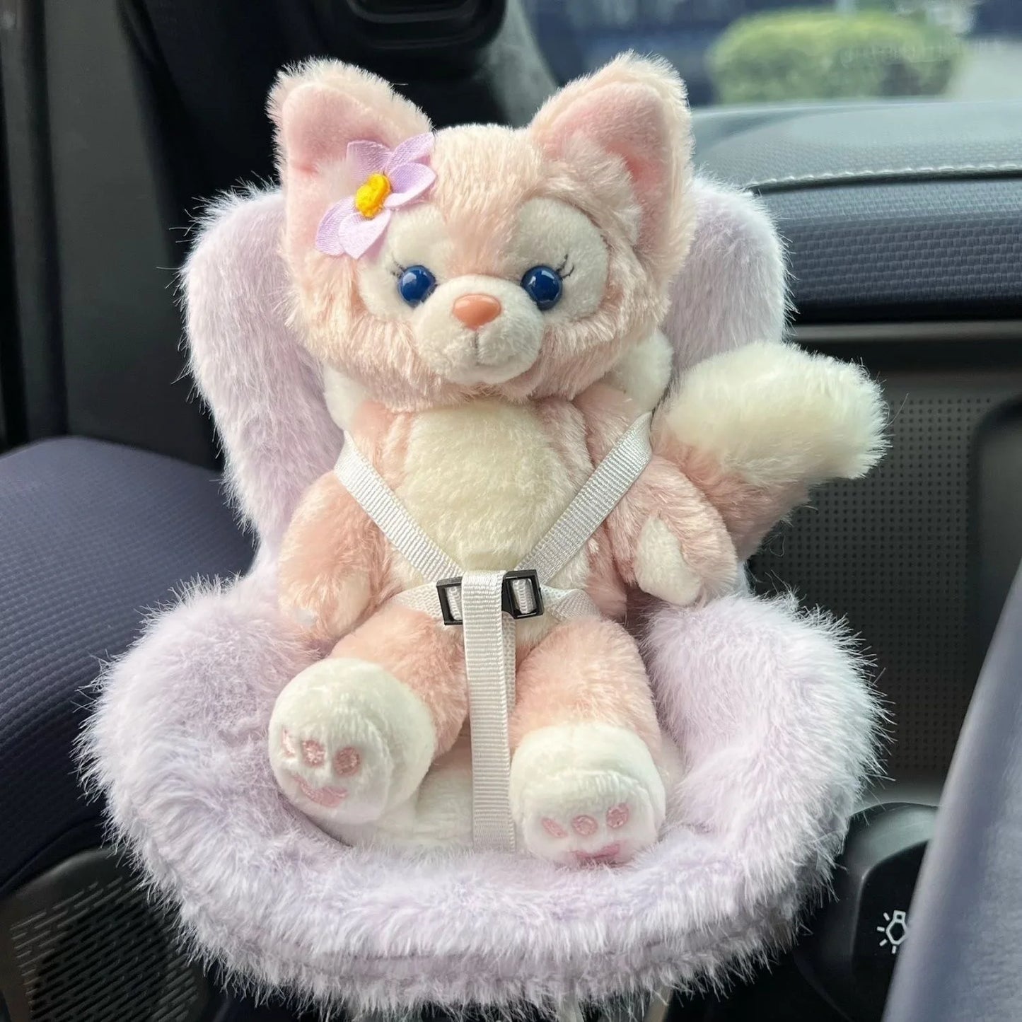 Labubu Doll Car Seat – Cute 15–17cm Accessory & Car Air Vent Decor