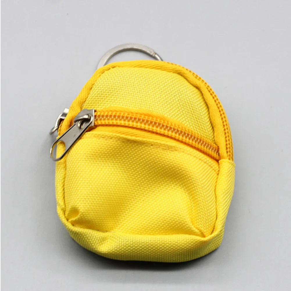 Labubu Doll Canvas Backpack – Cute Pet Bag for 15/17cm Dolls