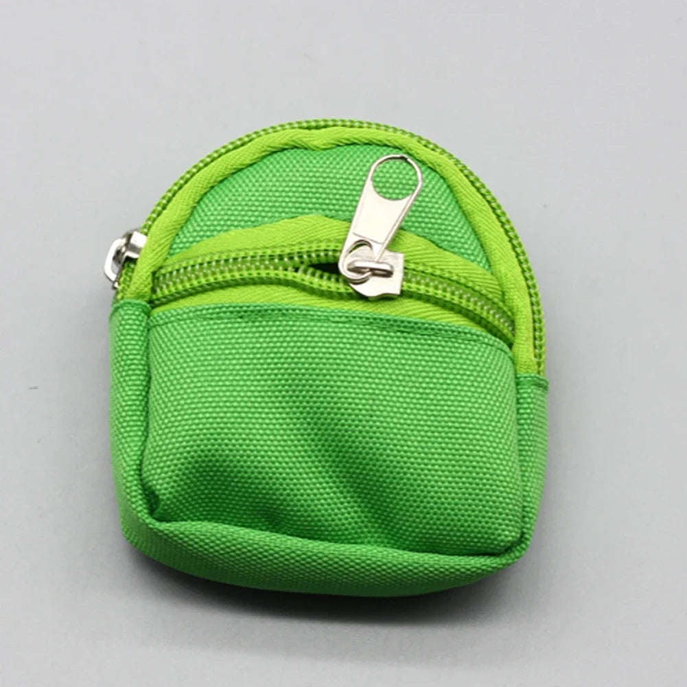 Labubu Doll Canvas Backpack – Cute Pet Bag for 15/17cm Dolls